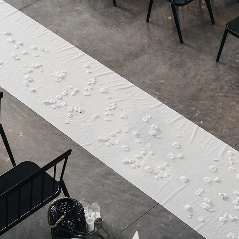 Anti-slip Carpet for Wedding, Non-woven Fabric, Party Carpet, Ceremony and Event, New White Aisle Runner