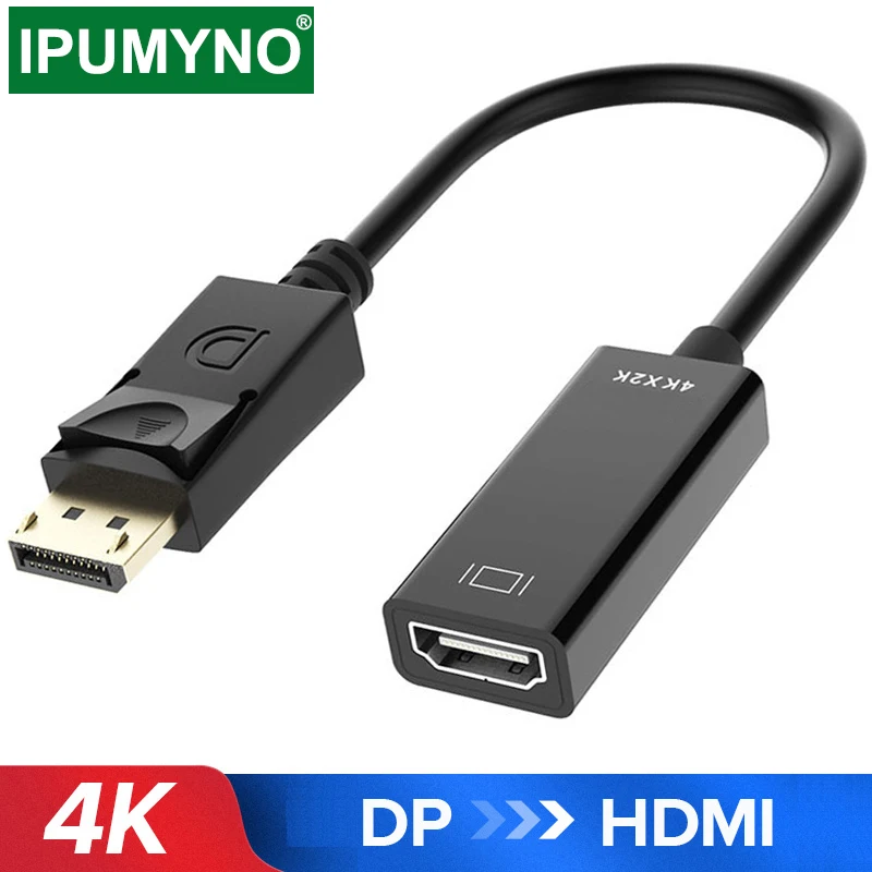 DisplayPort DP to HDMI Male to Male Display Port Cable Cord Adapter  Converter 6F - axGear 