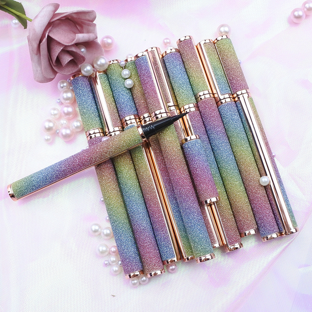 SIREN Eyeliner Wholesale 5/10/20/30/40/50pcs / lot Black Eyeliner Lash Glue Pen Makeup Liquid Eyeliner