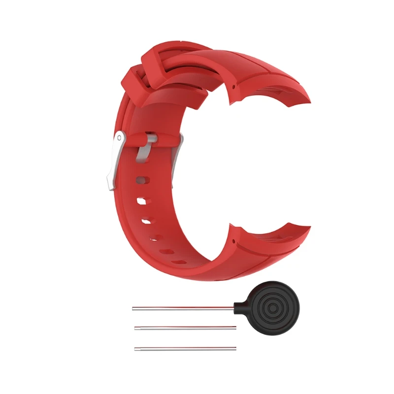 Силиконовый сменный ремешок для Suunto Spartan ULTRA Sport Smart Watch - Цвет: Red