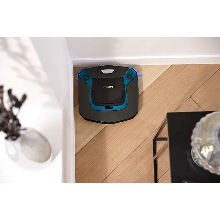 Пылесос-робот Philips SmartPro Easy FC8794/01 25Вт черный/синий