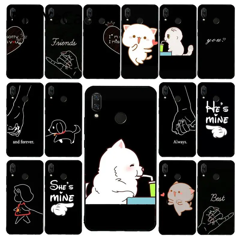 Чехол для телефона Maiyaca Bff Best Friends Xiaomi Redmi4X 6A 9 8A note pro 5Plus Note4 Note5 7 Note6Pro 8T | Мобильные