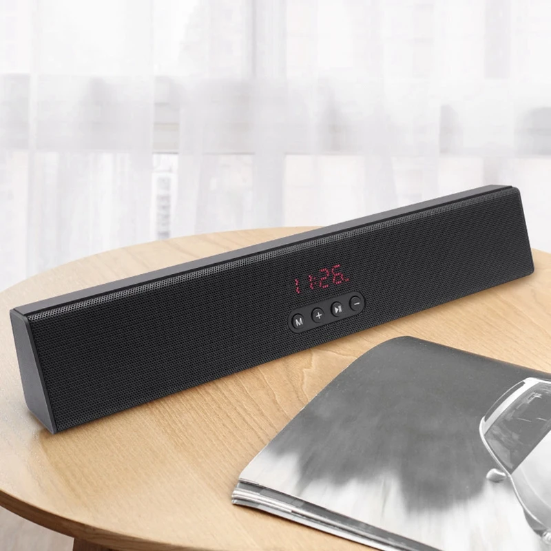 Ams-bluetooth Саундбар беспроводные стерео колонки Hifi домашний кинотеатр тв звуковая панель звуковая система Поддержка диска памяти