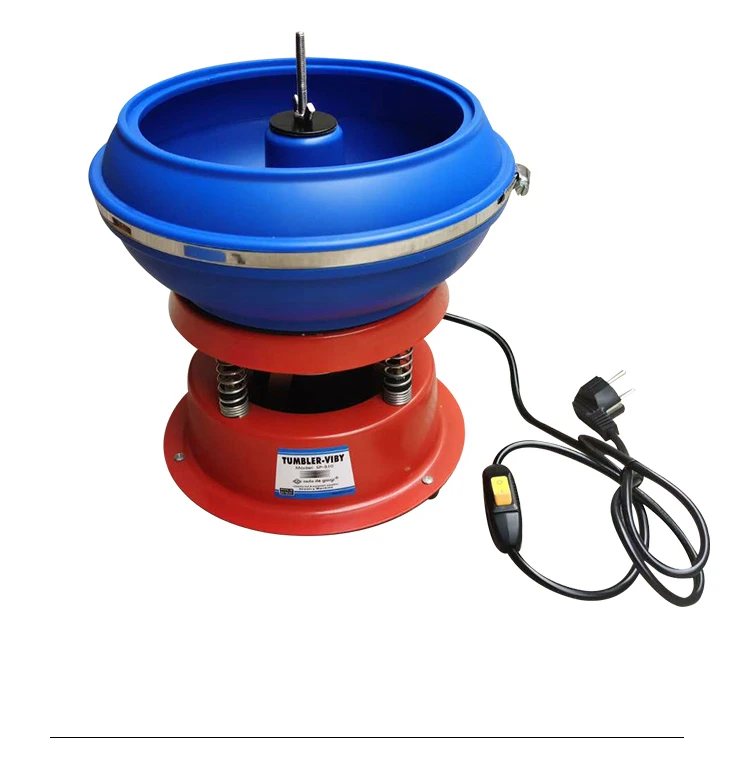 vibrations poliermaschine Vibrations-Poliertrommel, Vibrations-Tumbler-Polierer,  Vibrations-Poliermaschine für Metallteile, Edelsteine, Jade, Autozubehör,  Schmuck : Amazon.de: main image 1