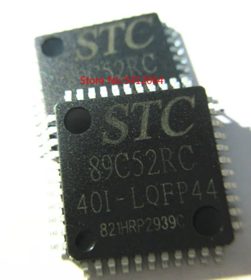 2 шт./лот STC89C52RC 40I LQFP44G 89C52RC STC|Крышки переключателей| |