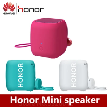 

Honor Mini speaker IP54 dustproof waterproof Bluetooth 4.2 Booming Bass Double Up for Stereo Sound Portable Cube Speaker