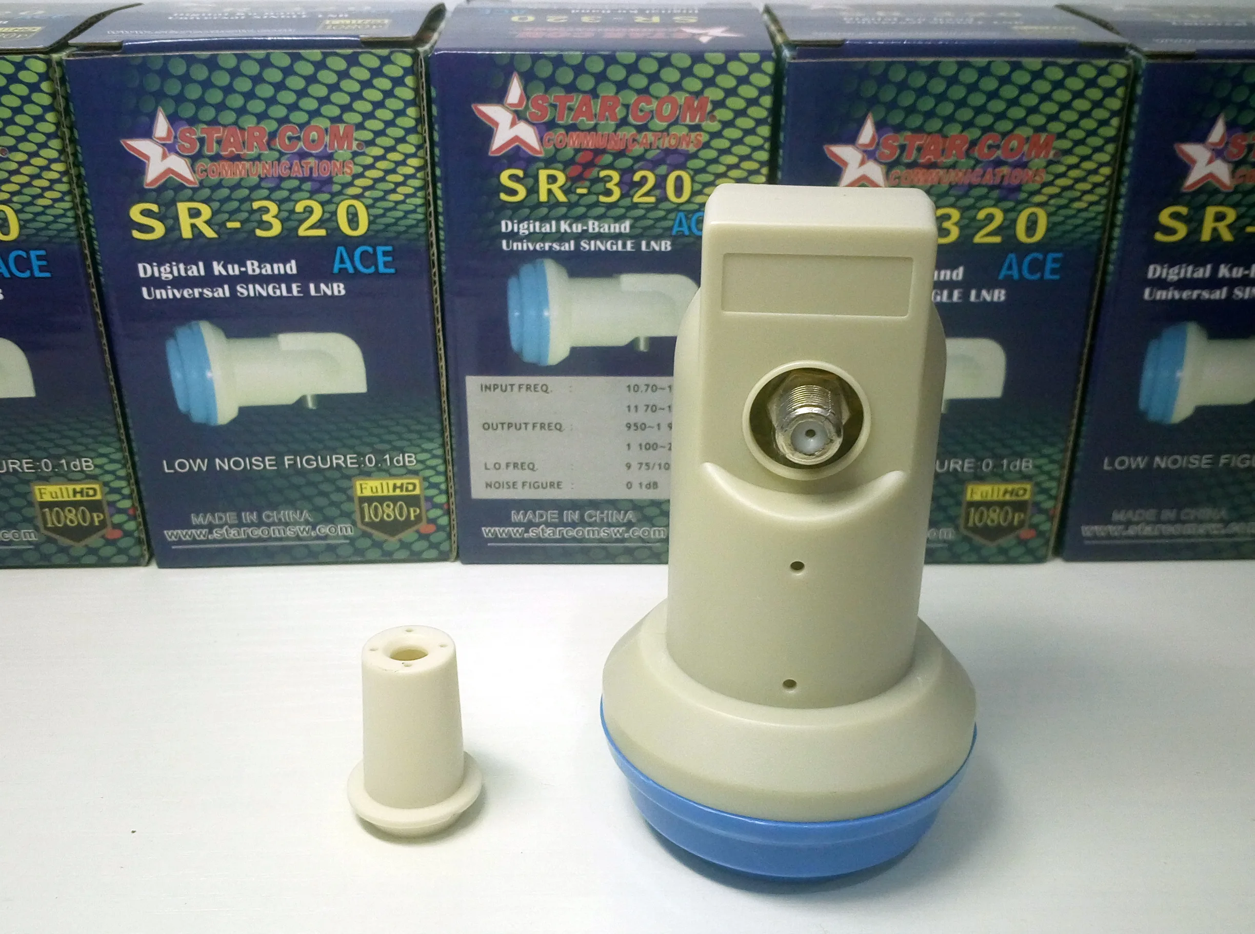 Звезда COM LNB SR-320 лучший цифровой сигнал HD универсальный KU группа single LNB из водонепроницаемого материала с высоким коэффициентом усиления низкий уровень шума спутниковая антенна LNB