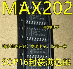 10 шт в упаковке, новая MAX202 MAX202CSE MAX202ESE РС-232 чип трансивера патч SOP16