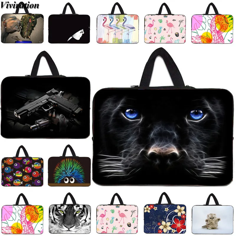 Sleeve Prints Mens Boys Computer Pouch 15 14 13 Laptop Case 17 13.3 15.6 10 11.6 Chromebook Bags For Chuwi Hi12 Huawei Mate D14