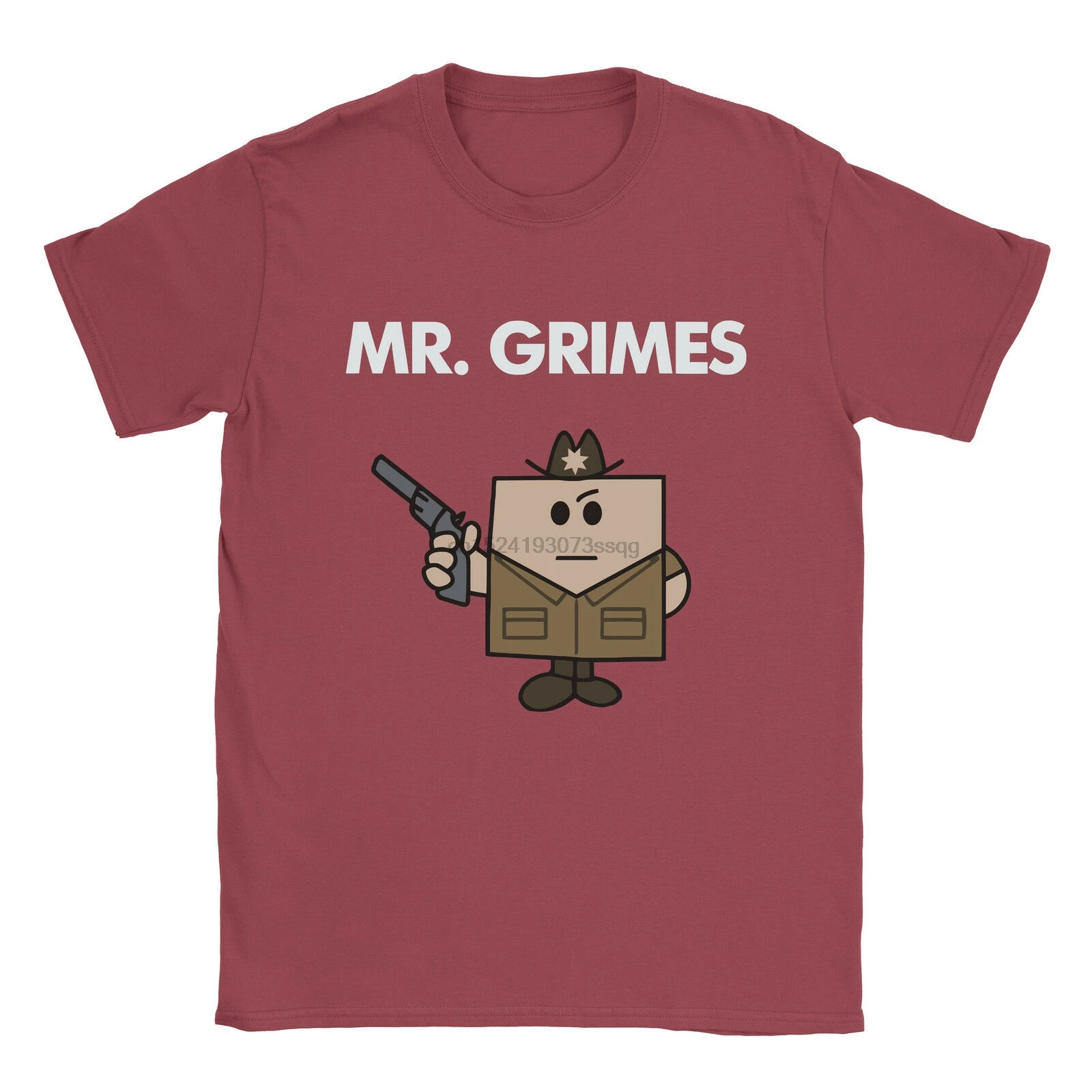 Mr Grimes Mens T-Shirt - Walking Dead Cool Funny Present Gift Glenn Rick |