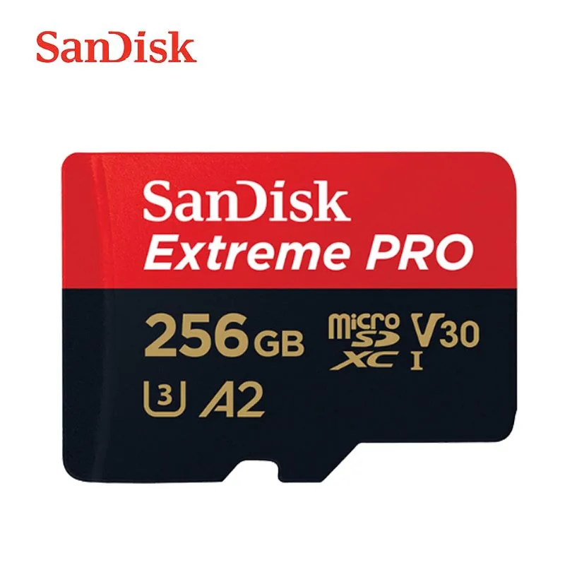 Карта памяти micro sd SanDisk Extreme Pro 32 ГБ 64 128 256 класс 10 карта U3 A2 V30 tf флеш 400 ТБ|Карты
