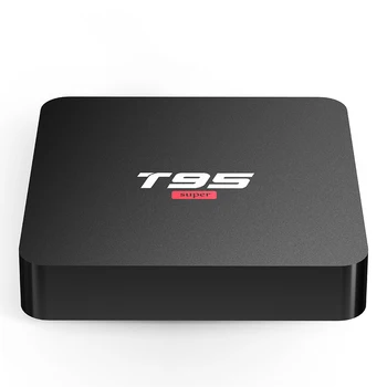 

Android Smart TV Box T95 Super 4K Android 10.0 TV Box Allwinner H3 2GB 16GB DDR3 2.4G WiFi OTT Netflix Youtube IPTV Media Player