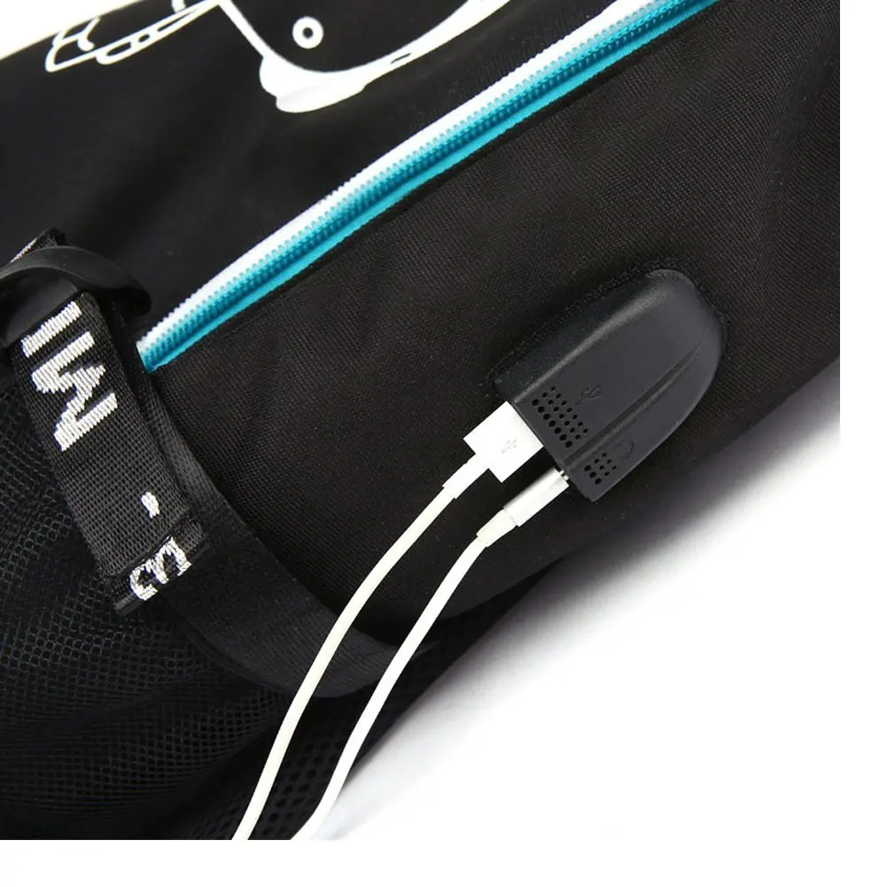 Billie Eilish рюкзак Многофункциональный usb зарядка Рюкзак для подростков путешествия рюкзак сумка для ноутбука Девочки Мальчики школьные сумки фанаты подарок
