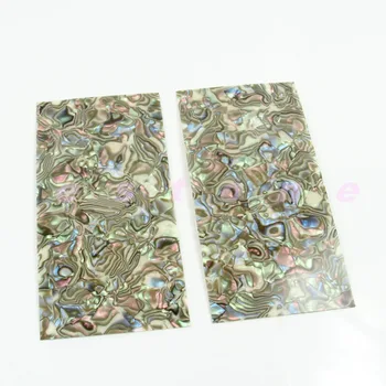 

2pcs Guitar Builder Inlay Colorful Guitar Celluloid Head Veneer Shell Sheet new Whosale&Dropship