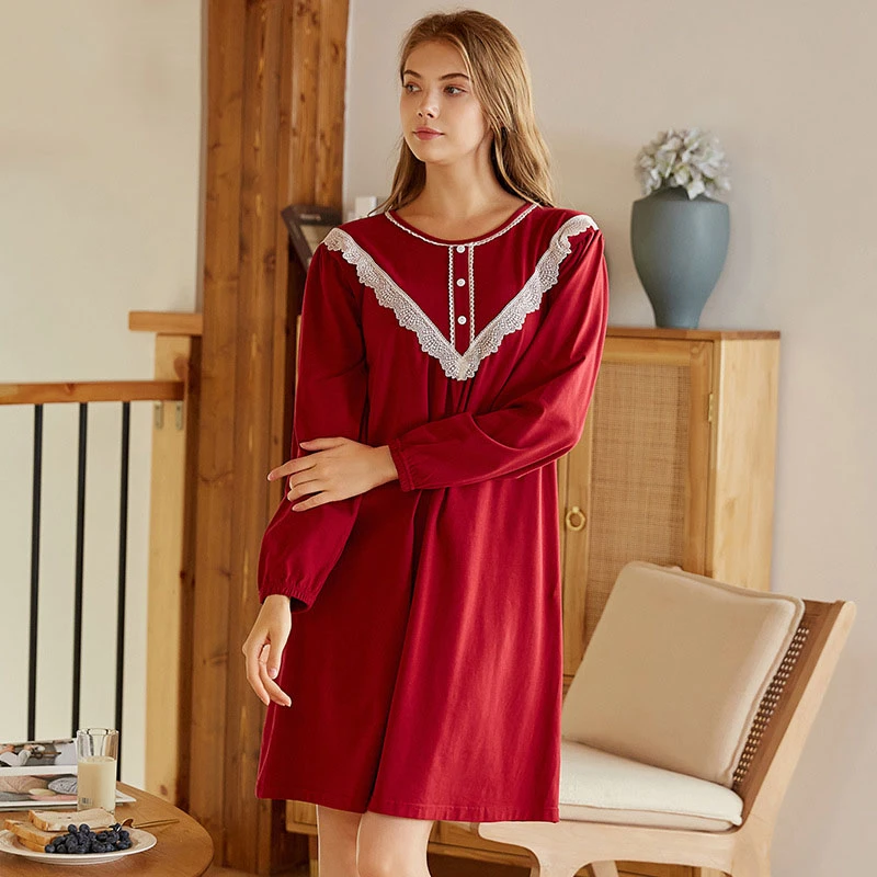 Loose cotton nighty Clearance