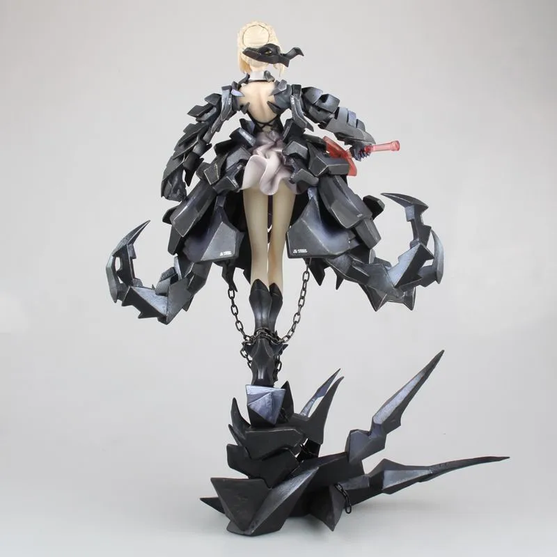Аниме Fate/stay Night Joan of Arc Saintly-woman La Pucelle Black Saber линейка GK статуя ПВХ фигурка Коллекционная модель игрушки M4009