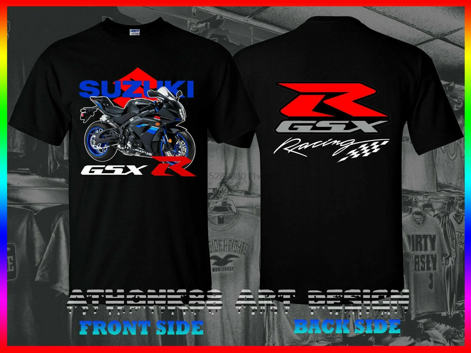 

NEU Suzuki Gsxr Racing Motorcycle 2019 Tee Shirt Unisex T-Shirt