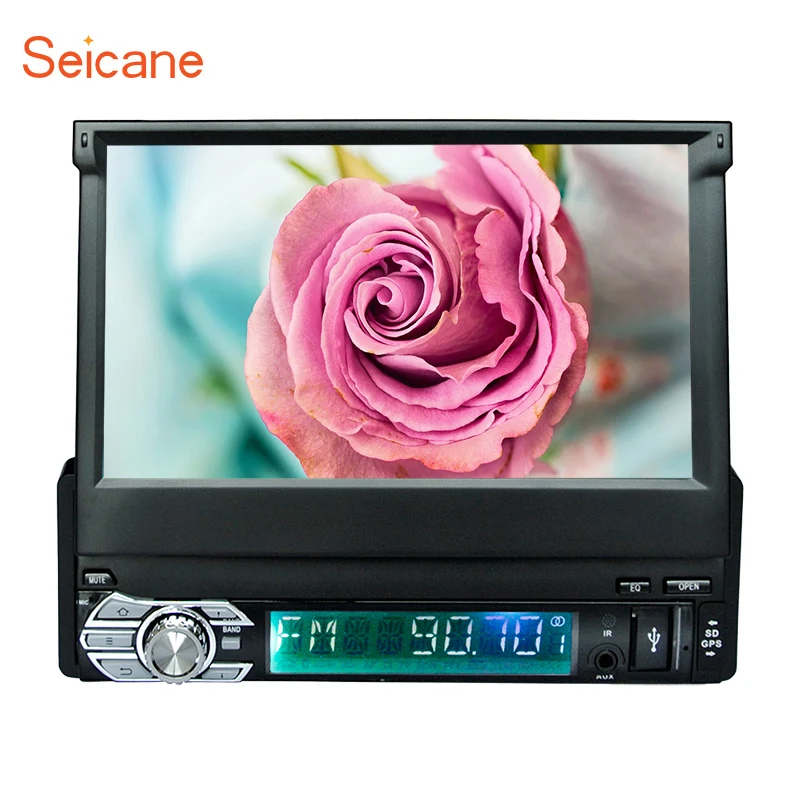 Seicane универсальный автомобильный стерео Android 6 0 один 1DIN 7 &quotHD GPS NAVI CD DVD плеер