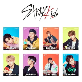 

8pcs/set Stray Kids New Album LEVANTER MIROH LOMO Card Photo card BANG CHAN KIM WOO JIN LEE MIN HO SEO CHANG BIN jh82