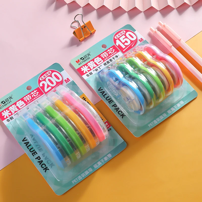 M&G Correction Tape Stationery for Primary School correction tape 4pcs 40m*5pcs