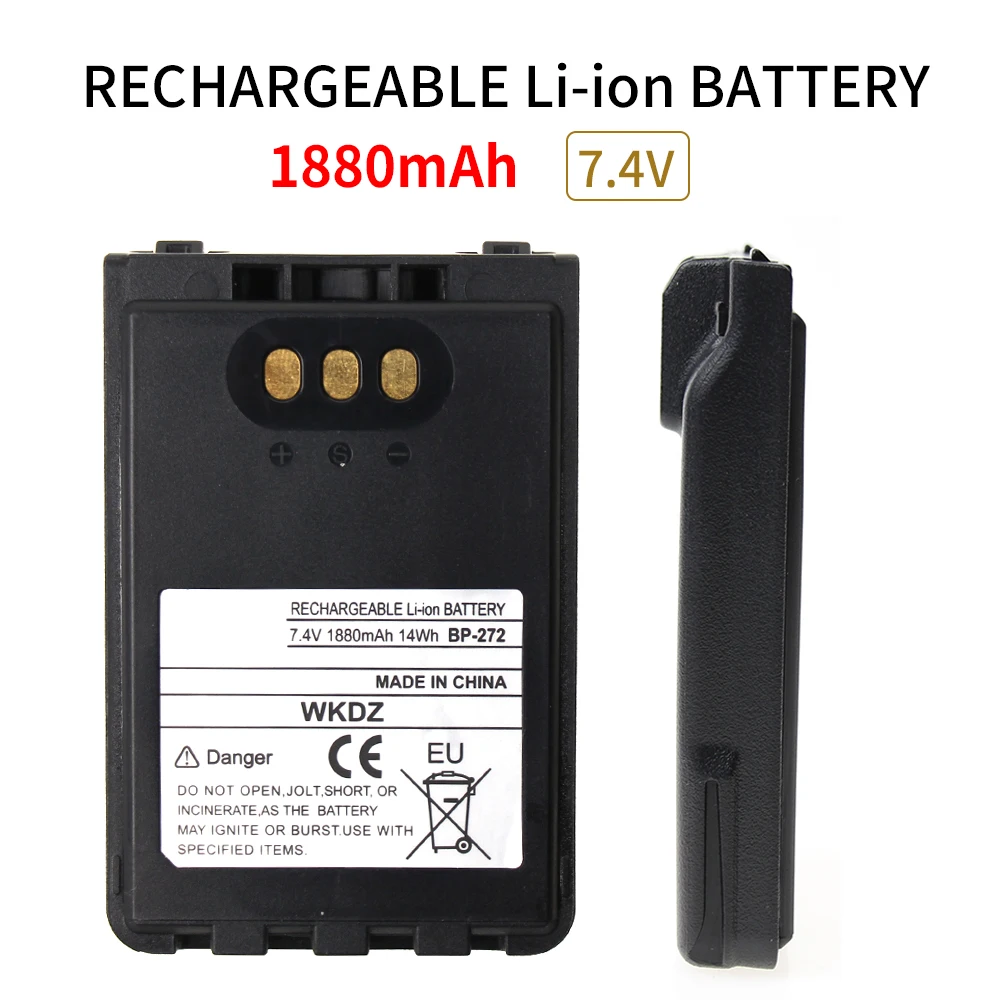 2x bp272 bateria para IC-31A 31e 51a