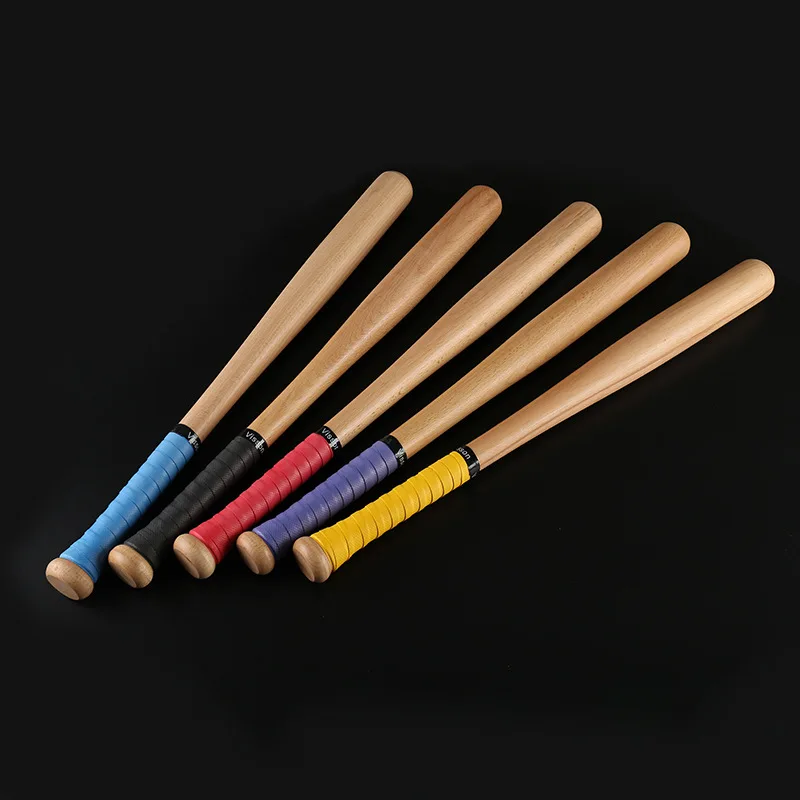 Batte de Baseball professionnelle en bois dur 21-33 pouces, pour Sports de  plein air, arme d'auto-défense, batte de Softball - AliExpress