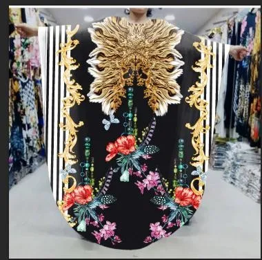 

African Dresses For Women Coloful Striped Chiffon Dress Size Maxi Long Dress Gowns With Long Inner Wear
