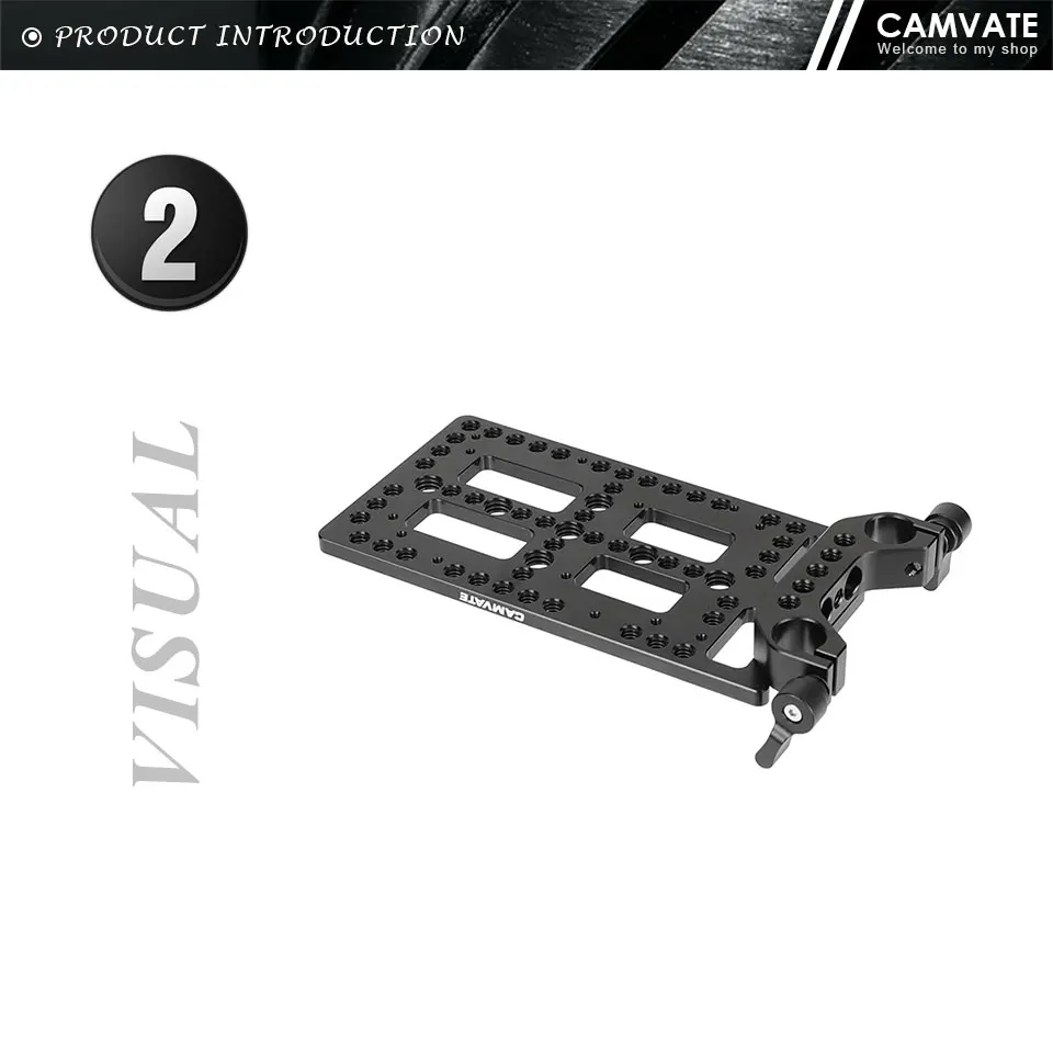 de backboard com 15mm haste braçadeira para