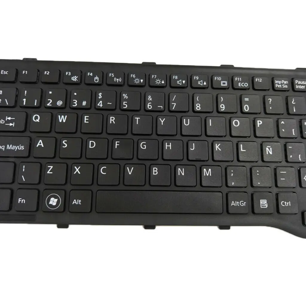 Для Fujitsu Lifebook A532 N532 NH532 пластиковая испанская клавиатура для ноутбука SP