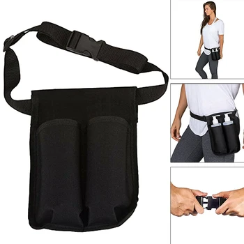 

Lotion Essential Oil Adjustable Double Heavy Duty Soft Dispenser Massage Bottle Holster Accessories Spa Holder Waist Pack