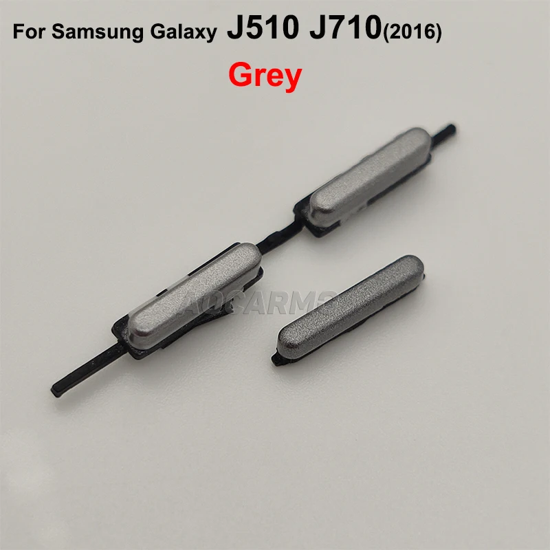 Phone Switch Key Power Volume Control Button for Samsung GALAXY J510 J710 J5 J7 2016 Replacement Parts