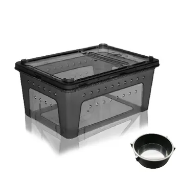 

Reptile box breeding box lizard guard palace corner frog spider inhabits crab mini pet snake snail insect turtle tank
