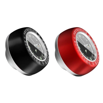 

2x Bicycle Headset Stem Watch Waterproof Quartz Watches Luminous Headset Stem Watch Bike Stem Top Cap Accessories-D & B