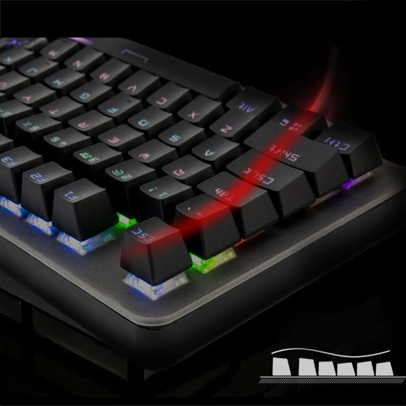 Игровая светящаяся механическая клавиатура Gamedias K20 Интернет-кафе Esports