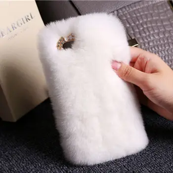 

For iphone 6 7 8 X XR XSMAX 11 PRO MAX FOR Samsung s8 s9 s10 plus note 8 9 10 Luxury Soft Fur phone case cover
