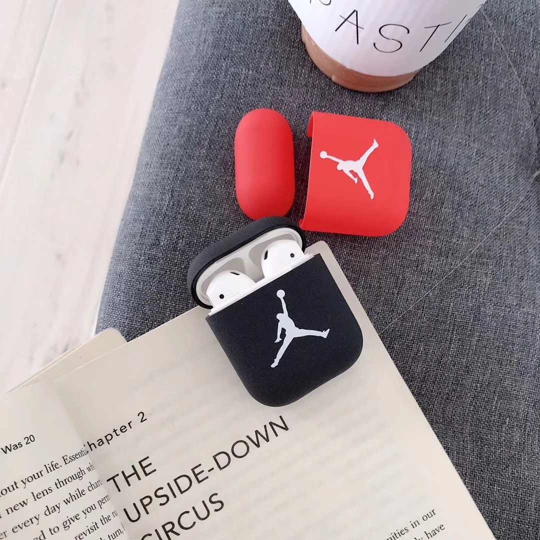 Роскошная Спортивная карта 23 Jordan+ кольцо Bluetooth беспроводная гарнитура Набор силиконовый чехол для гарнитура для airpods защитный чехол против падения