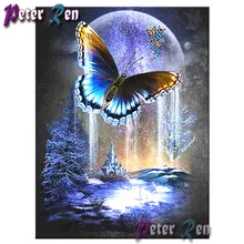 5d landscape Diamond Painting full Square\Round Rhinestone Embroidery Mosaic Butterfly moon pictures Handmade Home Decoration 5d landscape Diamond Painting full Square\Round Rhinestone Embroidery Mosaic Butterfly moon pictures Handmade Home Decoration