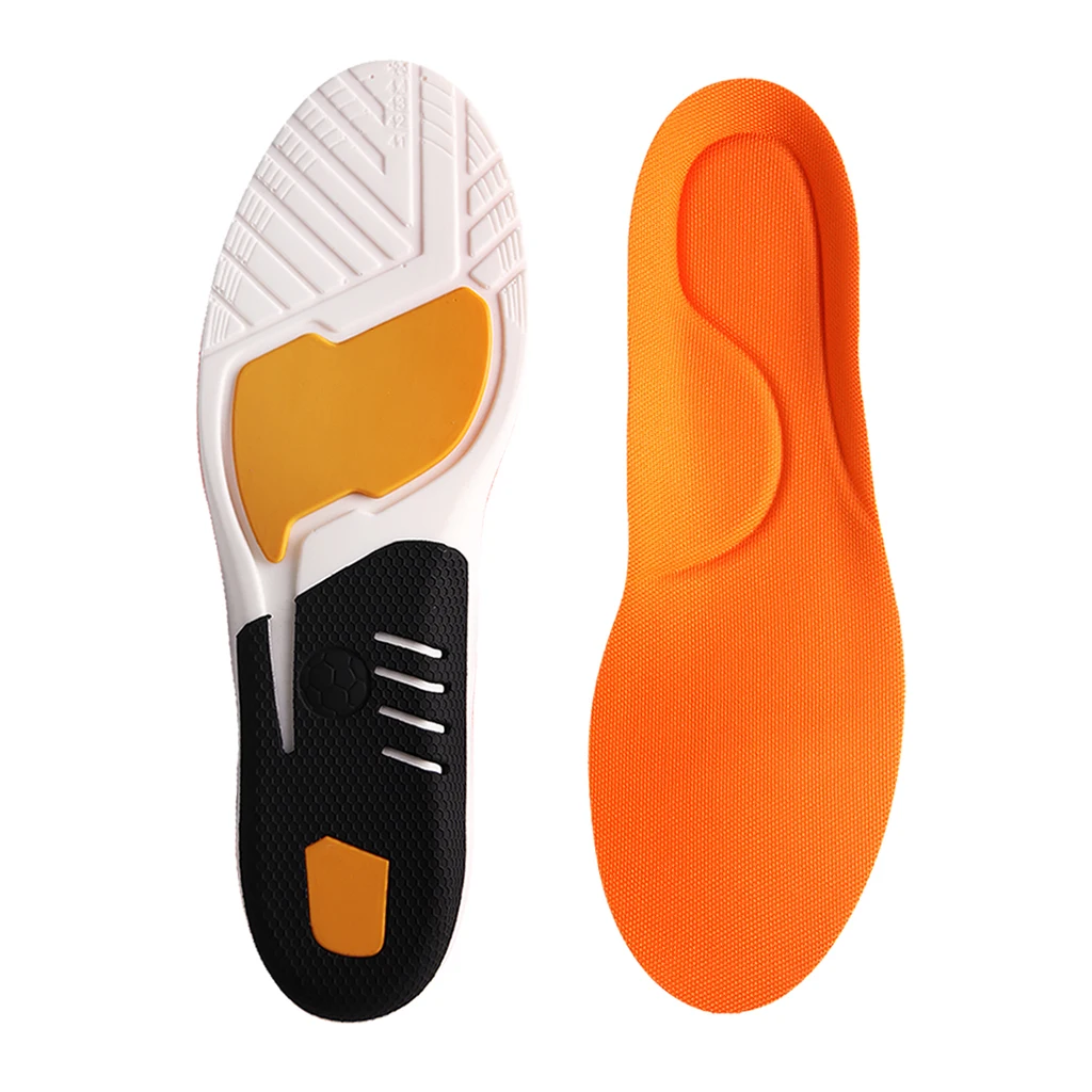 1 Pair Sports Running Insoles Orthotic Shoe Inserts Arch Support Shock-Absorption for Sports Running