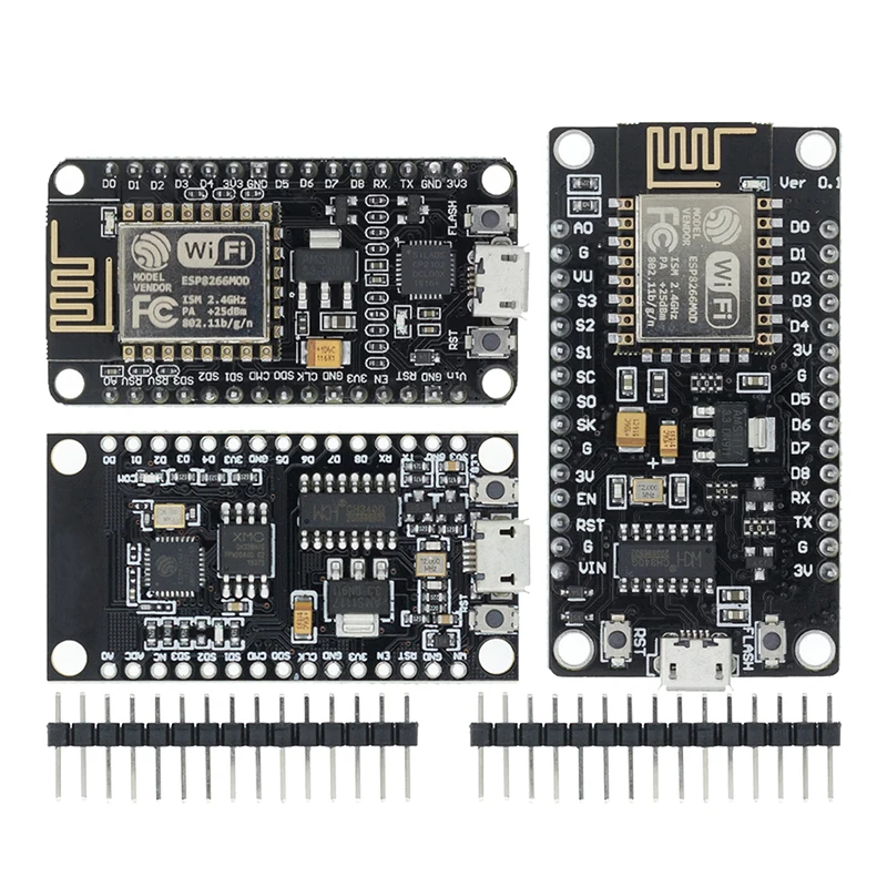 10 шт. беспроводной модуль CH340/CP2102 NodeMcu V3 V2 Lua WIFI Интернет вещей макетная плата на основе ESP8266 с PCB антенной|nodemcu