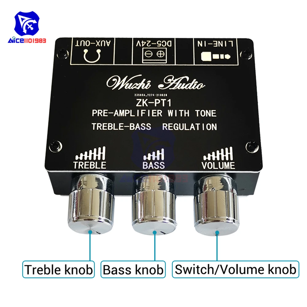 Audio Bluetooth 5.0 Amplifier Board For Speakers Sound Preamplifier Sound Equipment Home Music Amplifier Stereo Decoding Board - 4