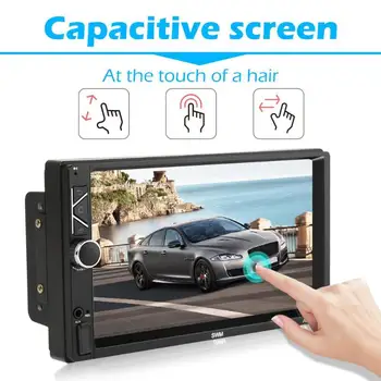 

Multi-function Car Stereo Radio 7 inch Touch Screen Android 9.1 Bluetooth GPS Navigation Head Unit Receiver Intelligent System