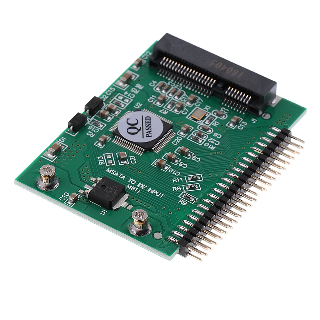 MSATA SSD на 2 5 'ཨ Pin IDE Male HDD конвертер адаптер карта для компьютера|Компьютерные