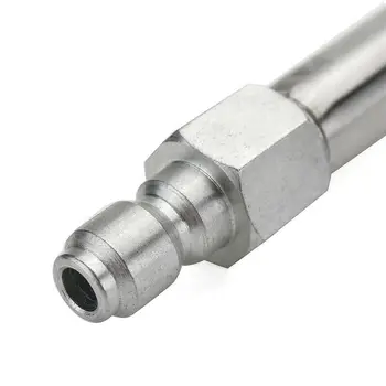 

Sandblaster Pressure Washer Sand Wet Blasting Lance Kit Nozzle 1/4 Quick Connector Washer Tool