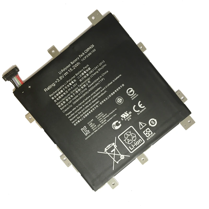 Планшета литий-полимерный аккумулятор Батарея для Asus Transformer T102HA-GR012Tn T102HA-GR022T T102HA-GR014T T102HA-GR01 4000 мА/ч, C11P1426