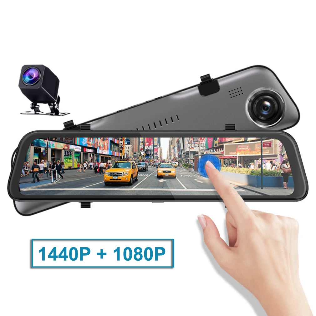 12 inch Car DVR 2K 1440P Super HD Hisilicon CPU Sony 335 car Dash Cam Video Recorder RearView Mirror Night Vision 12 inch Car DVR 2K 1440P Super HD Hisilicon CPU Sony 335 car Dash Cam Video Recorder RearView Mirror Night Vision