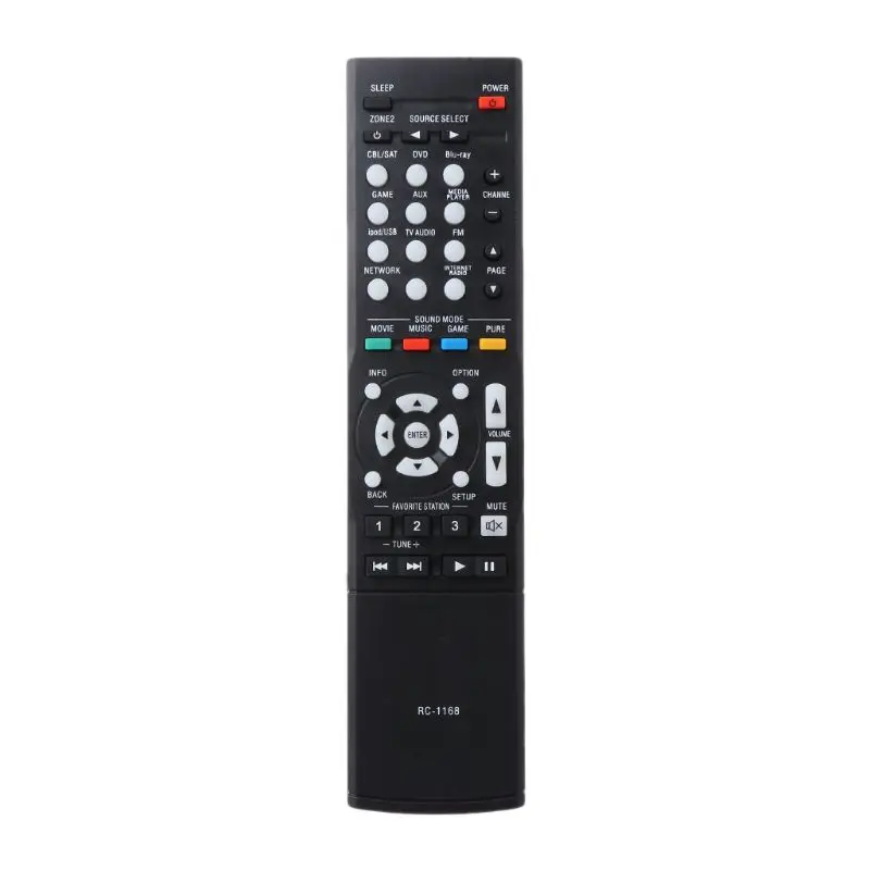 Пульт дистанционного Управление; замена для Denon AV ресивер AVR-1713 RC-1169 AVR-1613 1912 1911 2312 3312 4312 4310 RC-1168