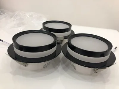 Chrome Round Recessed LED Ceiling Light 9
