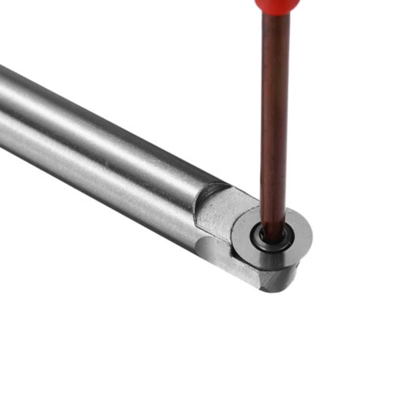 

High Quality Alloy R6 Round Wood Turning Tool+T15 Wrench Tool For Woodworking Carving tools Carbide Insert Cutter Round