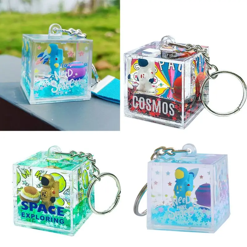 Загадочное пространство зыбучий песок квадратный брелок астронавт фотообои