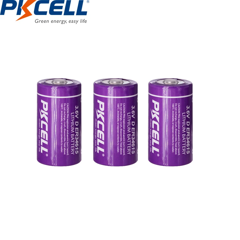 3 шт./PKCELL 6 В ER26500 аккумулятор 9000 мАч вольт размера C|battery 9000mah|battery forbattery for tools |